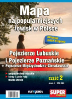Mapa najpopularniejszych łowisk w Polsce cz. 2
