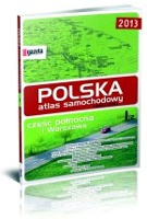 Atlas samochodowy cz.1. Polska północna i Warszawa