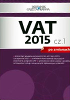 VAT 2015 po zmianach cz. 1